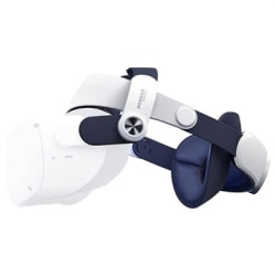 BoboVR M2 Plus Oculus Quest 2 Ergonomiskt Huvudband - Vit Vit
