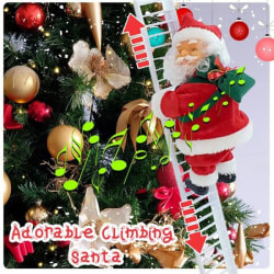 Animerad och musikalisk Jingle Bells Juldekoration för jultomten B