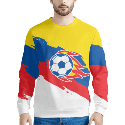 World Cup Crew Neck Sweatshirt tröja Hoodies Casual Toppar S