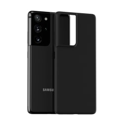 Samsung Galaxy S21 Ultra - Matt TPU Skal - Svart