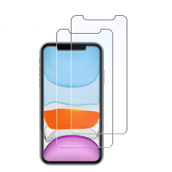 2-pack Härdat glas Skärmskydd iPhone XR