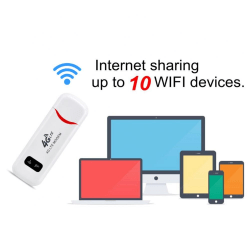 4G LTE trådlös USB krypterad mobilt bredband 150Mbps Modem Sim-kort trådlös router,,
