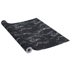 Dekorplast svart sten 500x90 cm PVC Svart