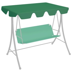 Reservtak för hammock grön 150/130x70/105 cm Grön