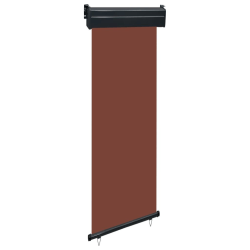 Balkongmarkis 60x250 cm brun Brun