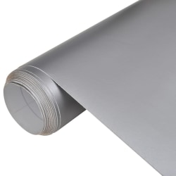 Bilfoliering matt silver 100x150 cm