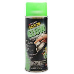 6-pack Plasti Dip Spray Glow in the Dark Green grön