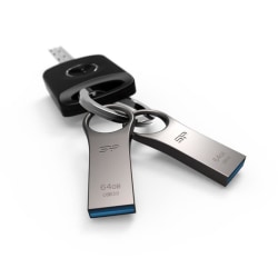 SILICON POWER USB 3.1 Flash Drive J80 - 64 GB - Silver