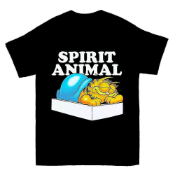 Garfield Spirit Animal Retro Graphic T-shirt XL