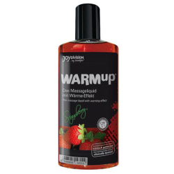 Joydivision Warm-up Massage Oil Strawberry 150ml Massageolja Jor