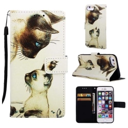 Plånboksfodral Apple iPhone 8 – Katter