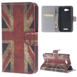 Plånboksfodral Sony Xperia E4g - Flagga UK