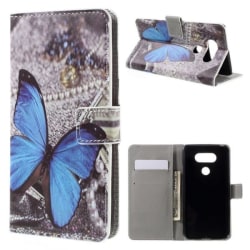 Plånboksfodral LG G5 – Blå Fjäril