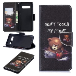 Plånboksfodral Samsung Galaxy S10 Plus - Don’t Touch My Phone