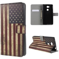 Plånboksfodral Sony Xperia L2 - Flagga USA