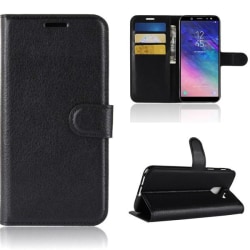 Plånboksfodral Samsung Galaxy A6 (2018) - Svart Black