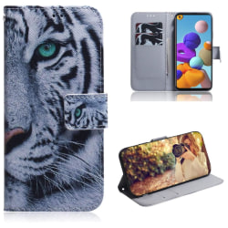 Plånboksfodral Xiaomi Mi 11 - Vit Tiger