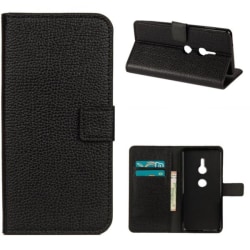 Plånboksfodral Sony Xperia XZ2 - Svart Black