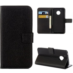 Plånboksfodral Moto G5 - Svart Black