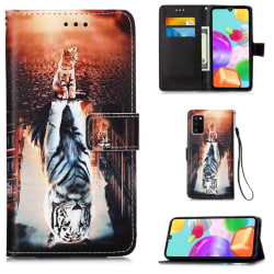 Plånboksfodral Samsung Galaxy A41 - Reflektion