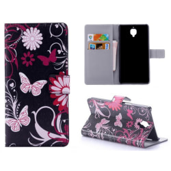 Plånboksfodral OnePlus 3 - Svart med Fjärilar