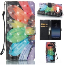 Plånboksfodral Samsung Galaxy Note 8 - Solros