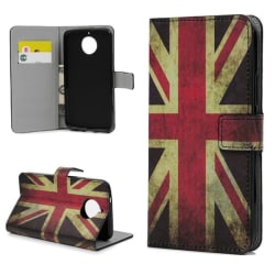 Plånboksfodral Moto G5S - Flagga UK