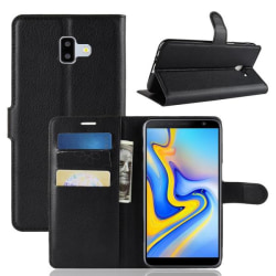 Plånboksfodral Samsung Galaxy J6 Plus (2018) - Svart Black