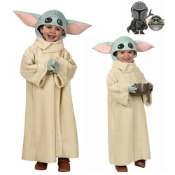 Star Cosplay Wars The Mandalorian Baby Yoda Cosplay kostymrock M L