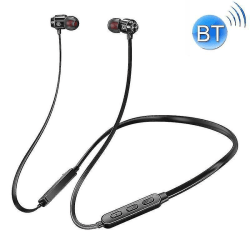 Bluetooth 5.0 Halsmonterad Trådstyrd Bluetooth -sporthörlur med magnetisk adsorption