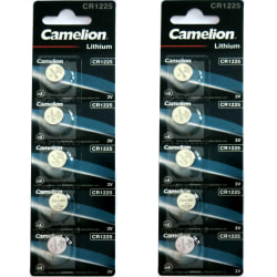 CR1225 10-Pack Camelion Litium 3V
