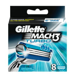 Gillette Mach 3 Turbo 8 pakkaus