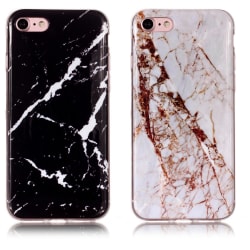 iPhone 6 / 6S - Skal / Skydd / Marmor Svart