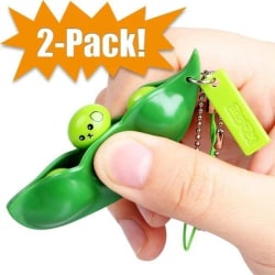 Gröna pop-out bönor fidget Leksaker / Sensory Green 2st