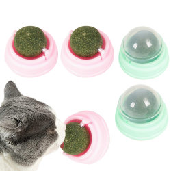4st Kattmyntabollar,Tandrengöring Kattmintleksak för katt, 5*4cm