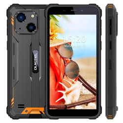 OUKITEL WP20 Robust smartphone 5,93" skärm 4GB+32GB IP68 Vattentät 20MP 6300mAh batteri Dual SIM 4G GPS-telefon - Orange