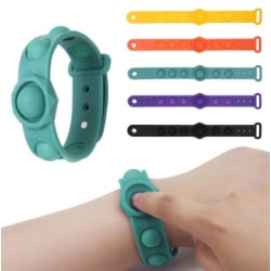 Anti Stress Unzip Armband Pops Fidget Toys Multicolor Orange