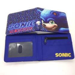 Sonic The Hedgehog Plånbok Case Hållare Plånbok A