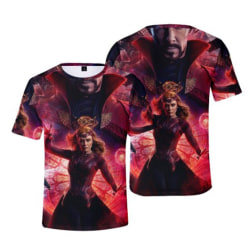 Dr Strange Kortärmad T-shirt i galenskapens multiversum A 130cm