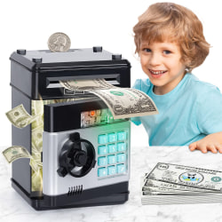 Spargris för flickor Pojkar Stora myntbanker för elektroniska pengar