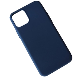 iPhone 11 - Skyddande Stilrent Silikonskal från LEMAN Mörkblå