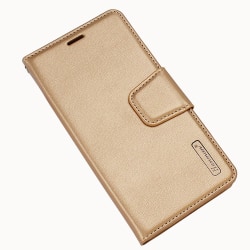 Hanman Plånboksfodral för Samsung Galaxy Note 9 Guld