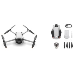 DJI Mini 3 Pro Drone (utan kontroller) - 18 km flygning - 4