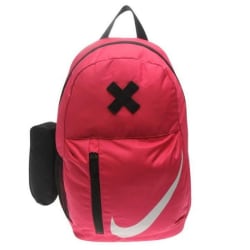 Ny Nike Girls rosa och vita ryggsäck med påse