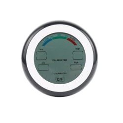 Digital temperaturfuktighetsmätare Touch Switch-termometer red