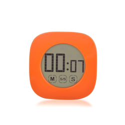Timer Digital Count Up Stoppur Kan fästas Orange