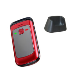 Seniorer Mobiltelefon Stor knapp Telefoner Communicator Red mobile 2G