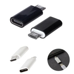 C USB till Micro USB - Snabb Laddning Adapter Svart