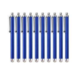 10x Högkänslig stylus / touchpenna / pekpenna mobil & surfplatta Mörkblå