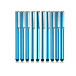 10x  Stylus / touchpenna / pekpenna till  mobil & surfplatta Ljusblå